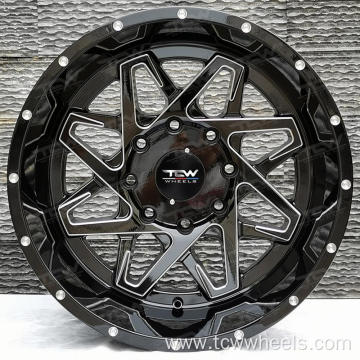 20 inch twisted style offroad wheels